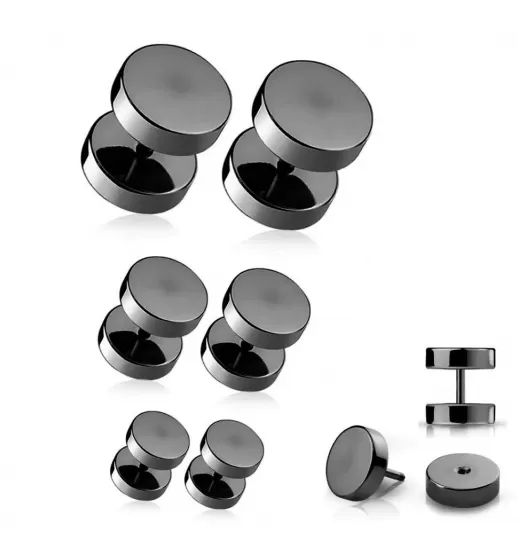 Набор 6 шт. серьги-гвоздики (фейк-плаг в ухо) EVERIOT SET-PSFX-97 из стали