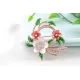 Брошь ROZI BR-03460B с цветами