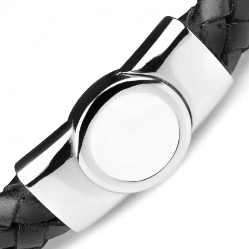 Кожаный браслет мужской Everiot BC-MJ-1825 плетеный