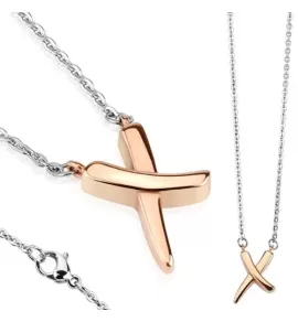 Кулон с цепочкой из стали Spikes SSPM-6261