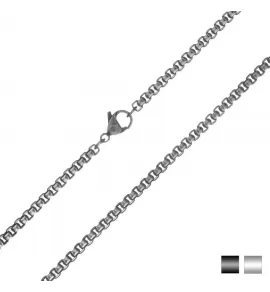 Стальная цепочка мужская Everiot SN-ZS-2819 венецианская