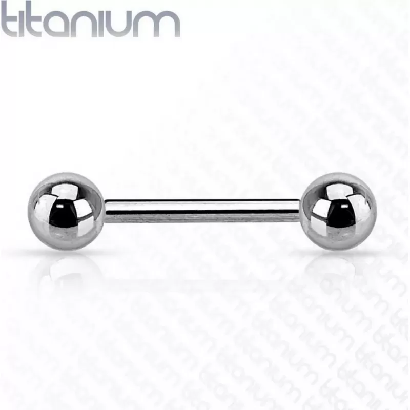 Штанга 1,6 мм из титана с внешней резьбой для пирсинга уха, языка, сосков Pirslab T23B-14 (от 6 до 38 мм)