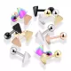 Серьга микроштанга для пирсинга уха PiercedFish JA02-GD из стали