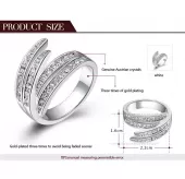 Кольцо ROZI RG-06365 с фианитами