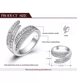 Кольцо ROZI RG-06365 с фианитами