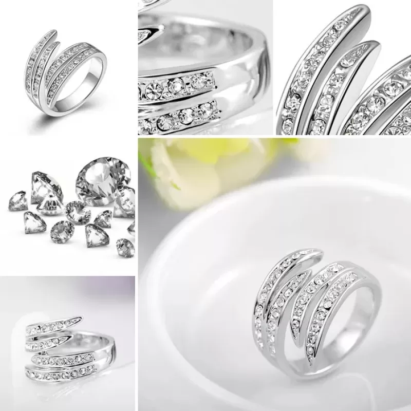 Кольцо ROZI RG-06365 с фианитами