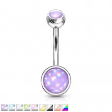 Серьга банан для пирсинга в пупок Piercedfish NS90 из стали