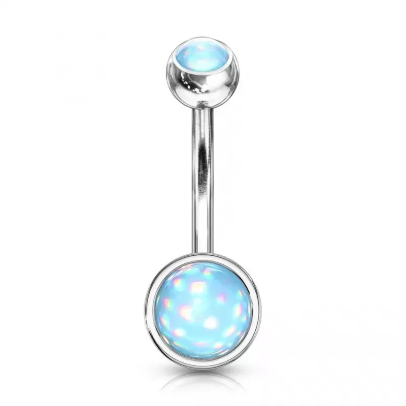 Серьга банан для пирсинга в пупок Piercedfish NS90 из стали