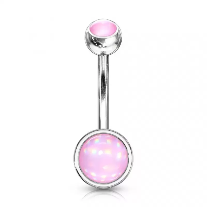 Серьга банан для пирсинга в пупок Piercedfish NS90 из стали