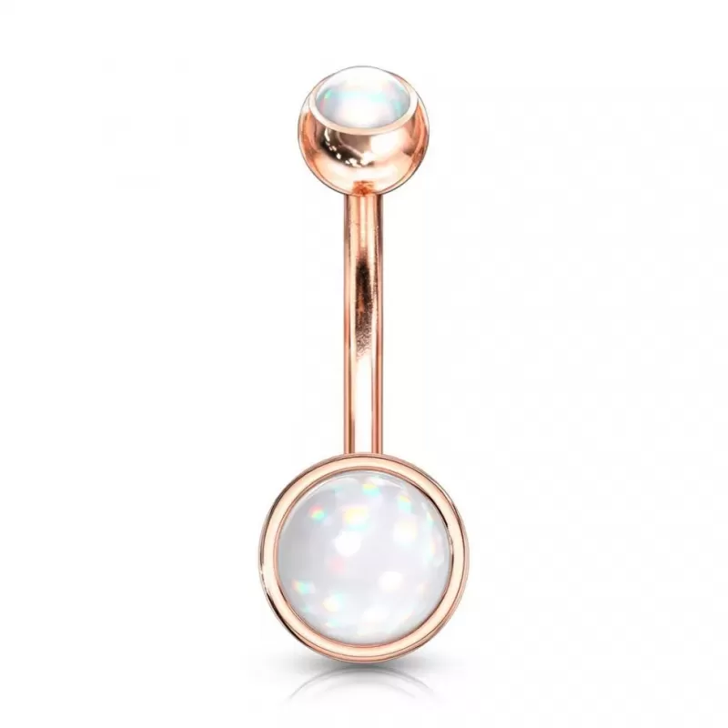 Серьга банан для пирсинга в пупок Piercedfish NS90 из стали