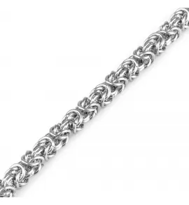 Византийская цепь мужская с драконами Everiot SN-ZS-1819 из стали