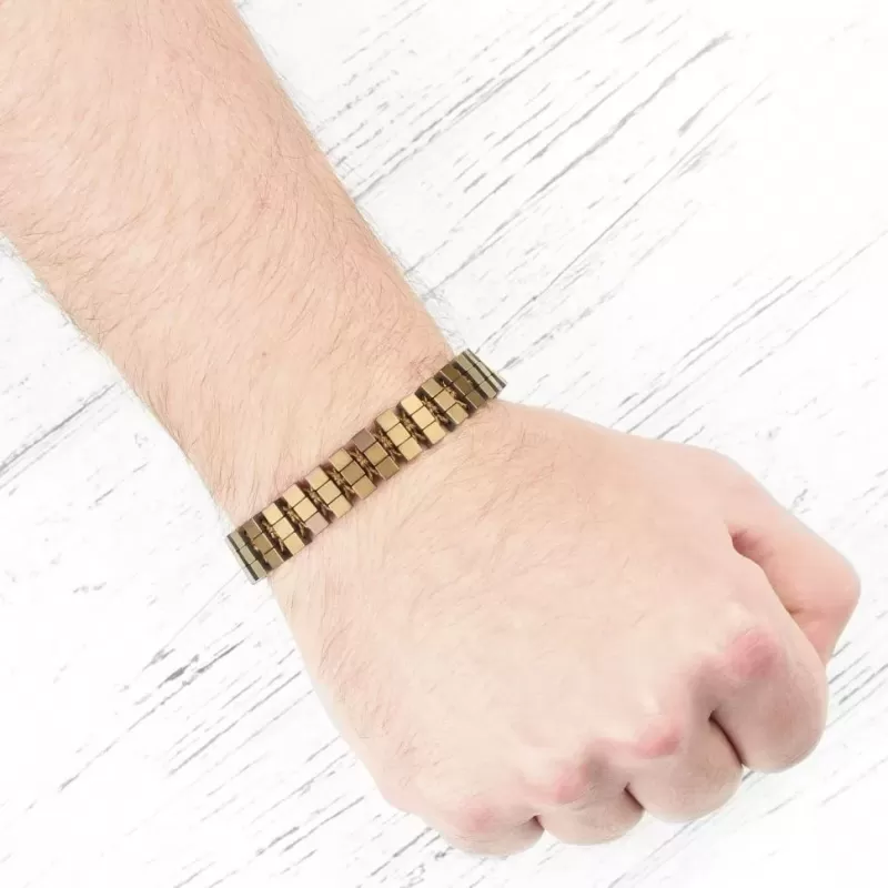 Браслет Шамбала Everiot Select LNS-2262 из кубического гематита