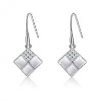 Серьги ROZI RR-06390A в форме ромбов
