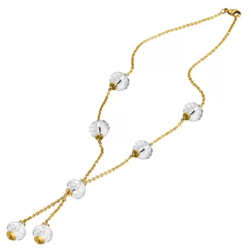 Ожерелье-сотуар Everiot AAB-405NSS-GD