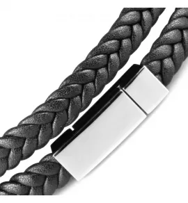 Кожаный браслет-намотка мужской Everiot BC-MJ-1774 с магнитным замком