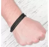 Кожаный браслет-намотка мужской Everiot BC-MJ-1774 с магнитным замком
