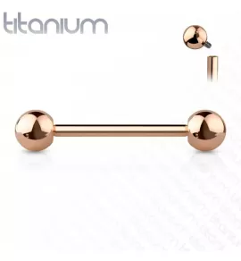 Штанга из титана с внутренней резьбой Pirslab TIBT-RD для разных видов пирсинга