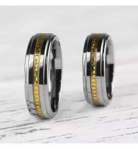 Кольцо из карбида вольфрама Lonti RTU-078