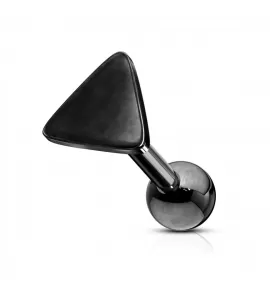 Серьга микроштанга для пирсинга уха PiercedFish JA02-K из стали