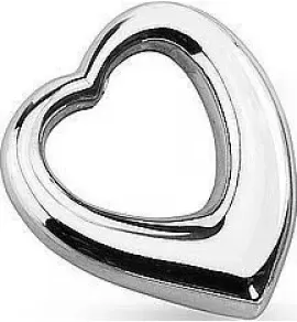 Кулон из стали TATIC SSPM-6263 в форме сердца