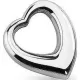 Кулон из стали TATIC SSPM-6263 в форме сердца