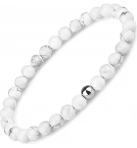 Женский браслет Everiot Select LNS-8030 из белого кахолонга