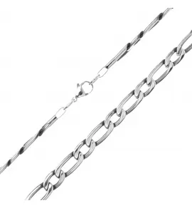 Стальная цепочка мужская Everiot SN-ZS-2181 панцирное плетение