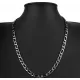 Стальная цепочка мужская Everiot SN-ZS-2181 панцирное плетение