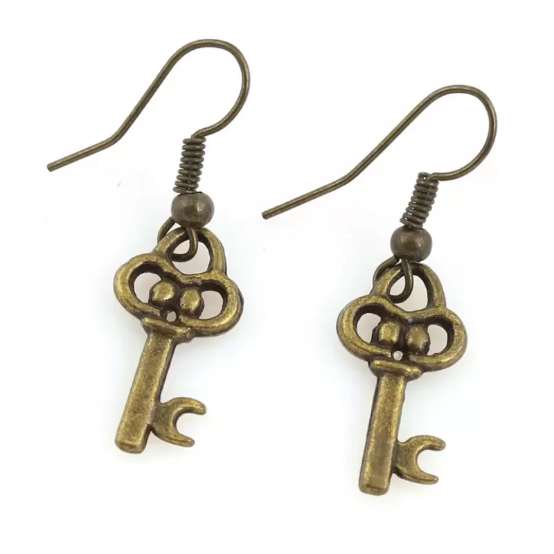 Серьги Indigo ING-RR-151 Ключик от моего сердца