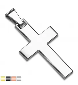 Кулон крест из ювелирной стали TATIC SSPM-7000