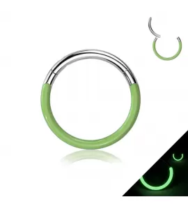 Кольцо кликер из титана Pirslab RHT013 серьга для пирсинга септума, хряща уха, брови, носа, губ, пупка, сосков