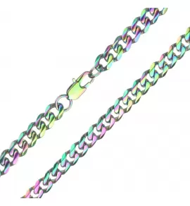 Мужская цепочка панцирная Everiot SN-ZS-2882 из нержавеющей стали