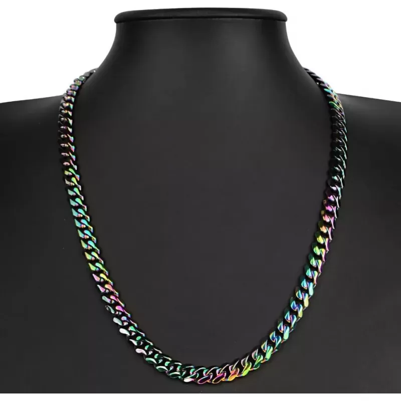 Мужская цепочка панцирная Everiot SN-ZS-2882 из нержавеющей стали