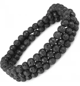 Браслет Everiot Select LNS-8006 из лавы (базальта)