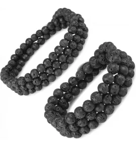 Браслет Everiot Select LNS-8006 из лавы (базальта)