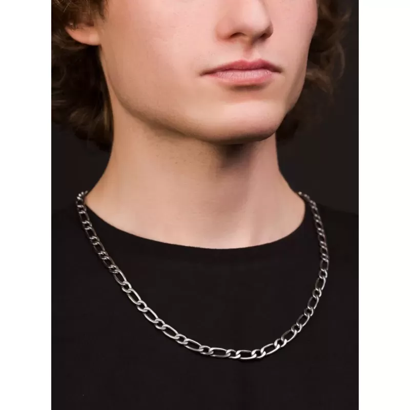 Мужская цепочка из стали Everiot SN-ZS-2182 панцирного плетения