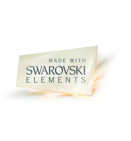 Кольцо из стали Everiot AAB-861RSSBK с кристаллом Swarovski