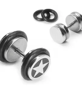 Серьга PiercedFish PSFX-06 круглой формы (плаг обманка)