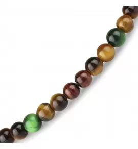 Браслет Everiot Select LNS-8008 из камня тигровый глаз