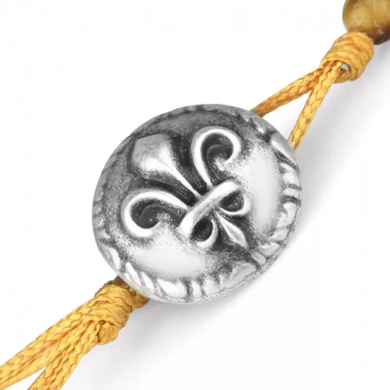 Браслет Everiot Select LNS-8008 из камня тигровый глаз