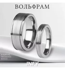 Кольцо из карбида вольфрама INFY R-TG-9180