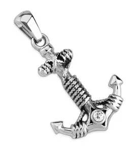 Мужской кулон из стали TATIC SSPM-6491 в форме якоря