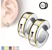 Клипсы TATIC SFE-13526 из стали с цветной полосой