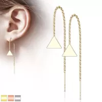 Женские серьги-протяжки TATIC SE3587 из стали