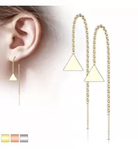 Женские серьги-протяжки TATIC SE3587 из стали