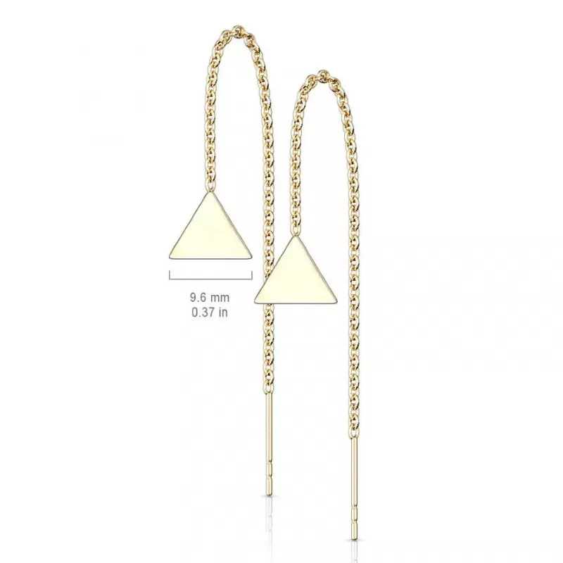 Женские серьги-протяжки TATIC SE3587 из стали