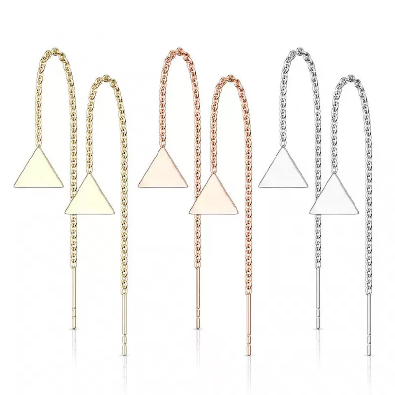 Женские серьги-протяжки TATIC SE3587 из стали