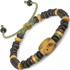 Браслет Everiot VD-MJ-1810 оранжево-коричневый