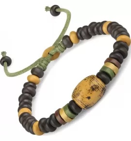 Браслет Everiot VD-MJ-1810 оранжево-коричневый