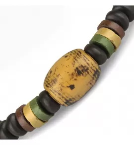 Браслет Everiot VD-MJ-1810 оранжево-коричневый